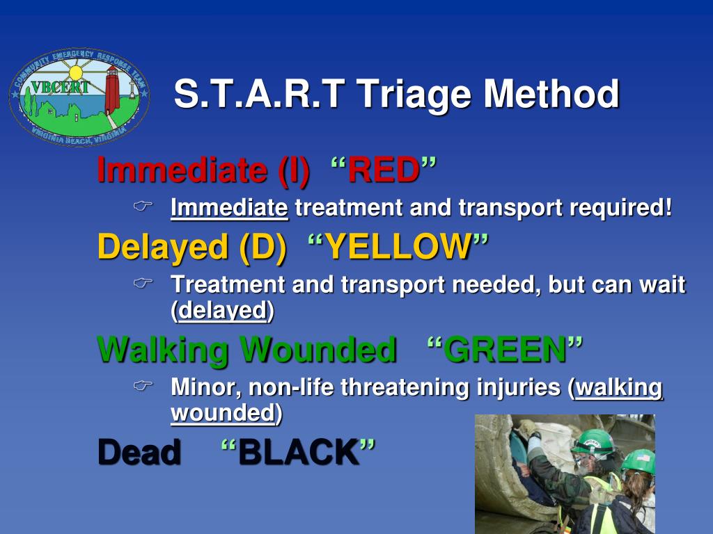 start triage powerpoint presentation
