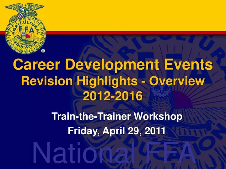 PPT - National FFA PowerPoint Presentation, free download - ID:775943