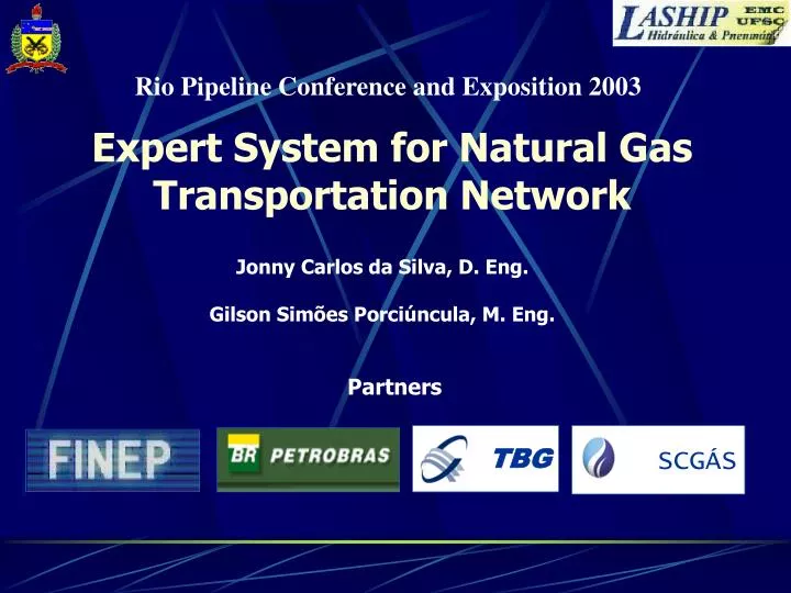 Ppt Expert System For Natural Gas Transportation Network Powerpoint Presentation Id