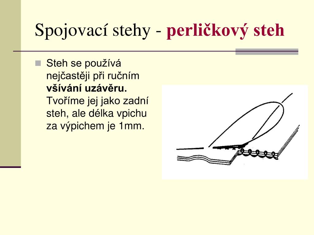 PPT - RUČNÍ ŠITÍ PowerPoint Presentation, free download - ID:777403