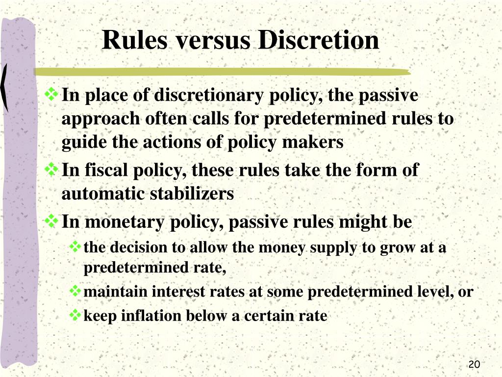 automatic stabilizers vs discretionary fiscal policy automatic stabilizers vs discretionary fiscal policy