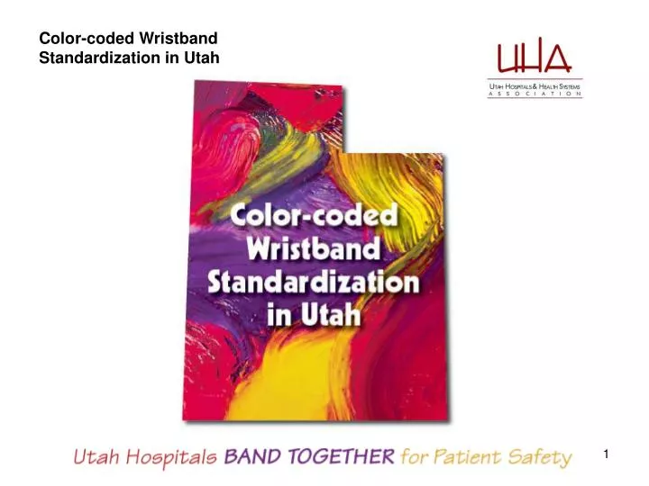 color coded wristband standardization in utah n.