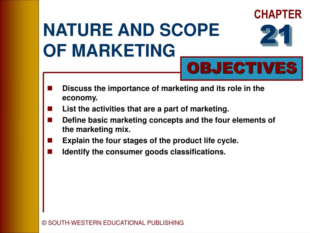 business plan nature and scope