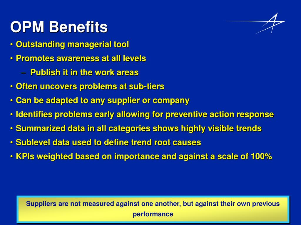 PPT Oregon Productivity Matrix (OPM) Supplier Briefing PowerPoint