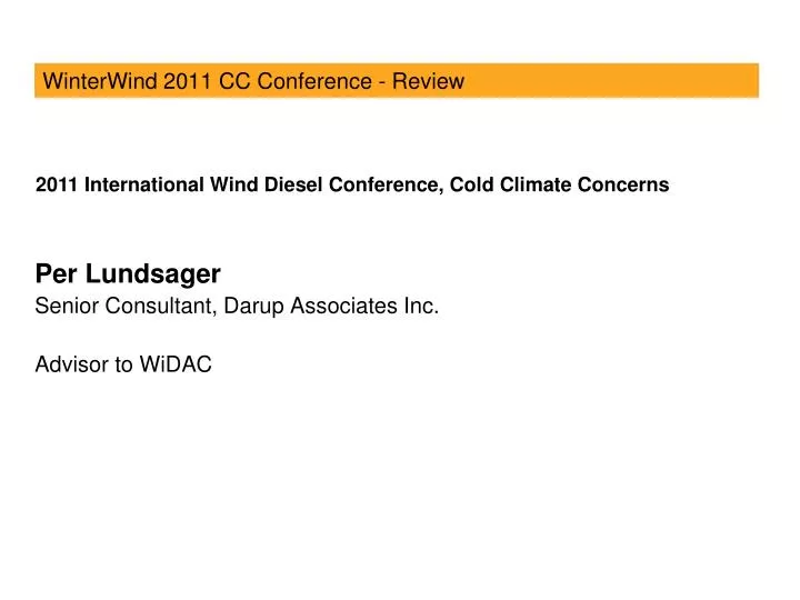 winterwind 2011 cc conference review n.