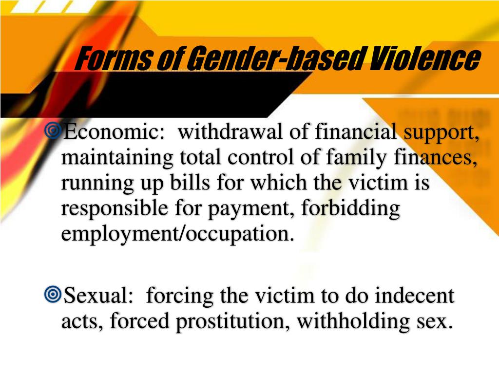 gender based violence thesis