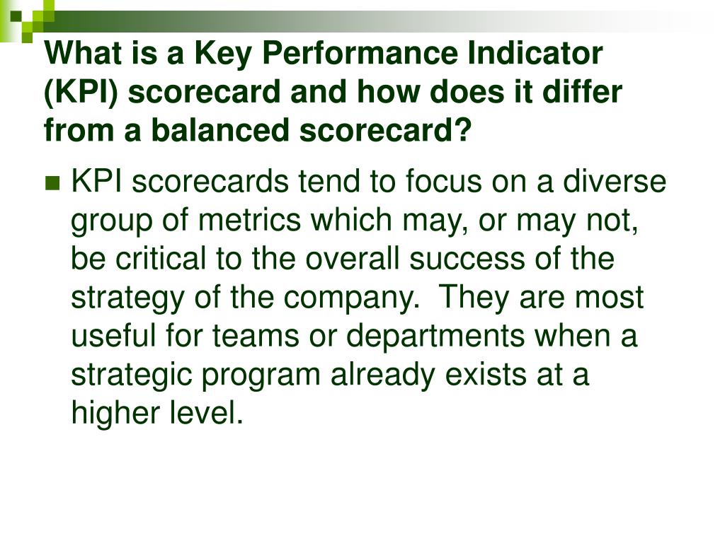 PPT - Chapter 17-18: Management Control & Performance Measurement ...