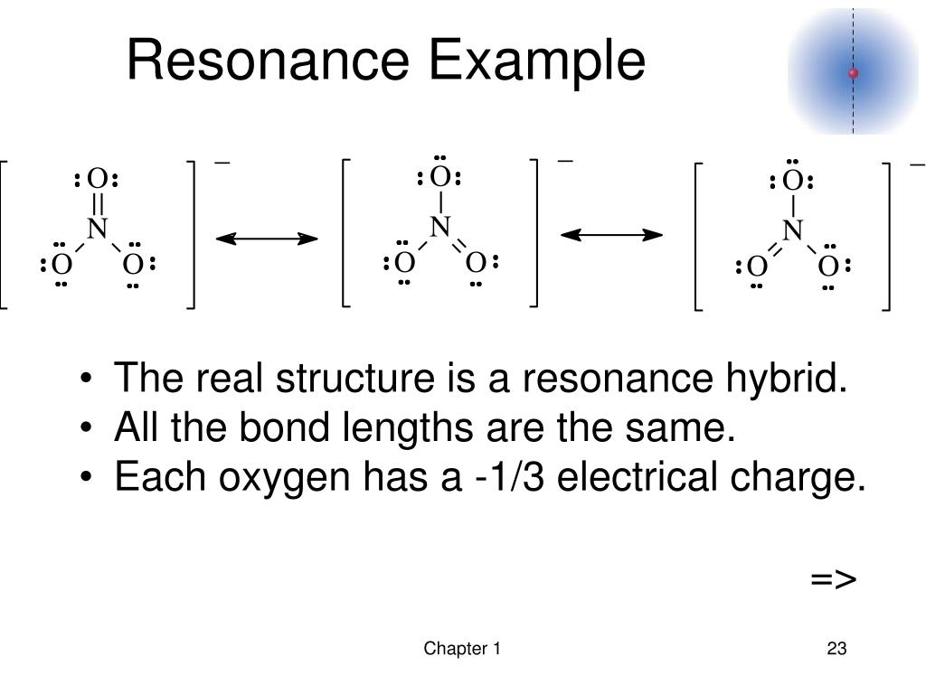 meaning of resonance in chemistry
