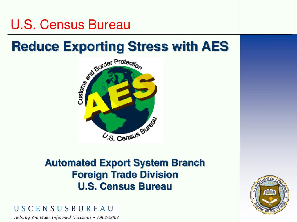 PPT - Reduce Exporting Stress with AES PowerPoint Presentation, free  download - ID:791889