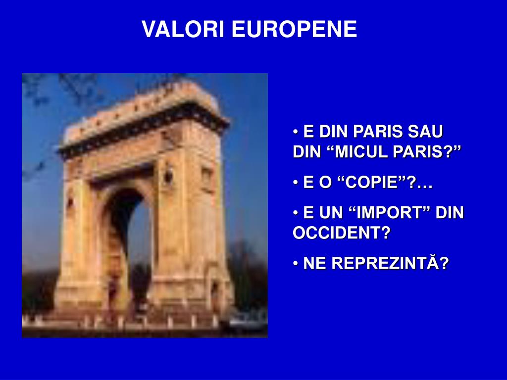PPT  VALORI EUROPENE PowerPoint Presentation, free download  ID791973