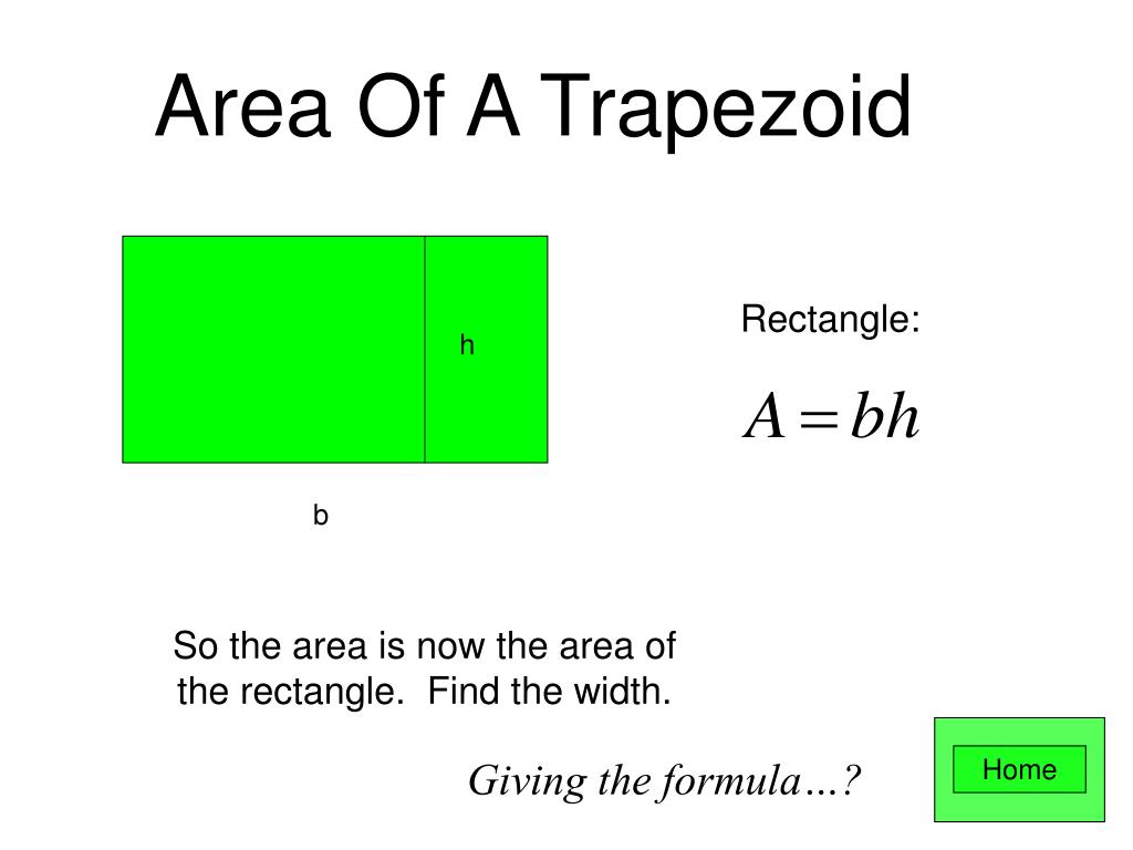 PPT - Area Of A Trapezoid PowerPoint Presentation, free download