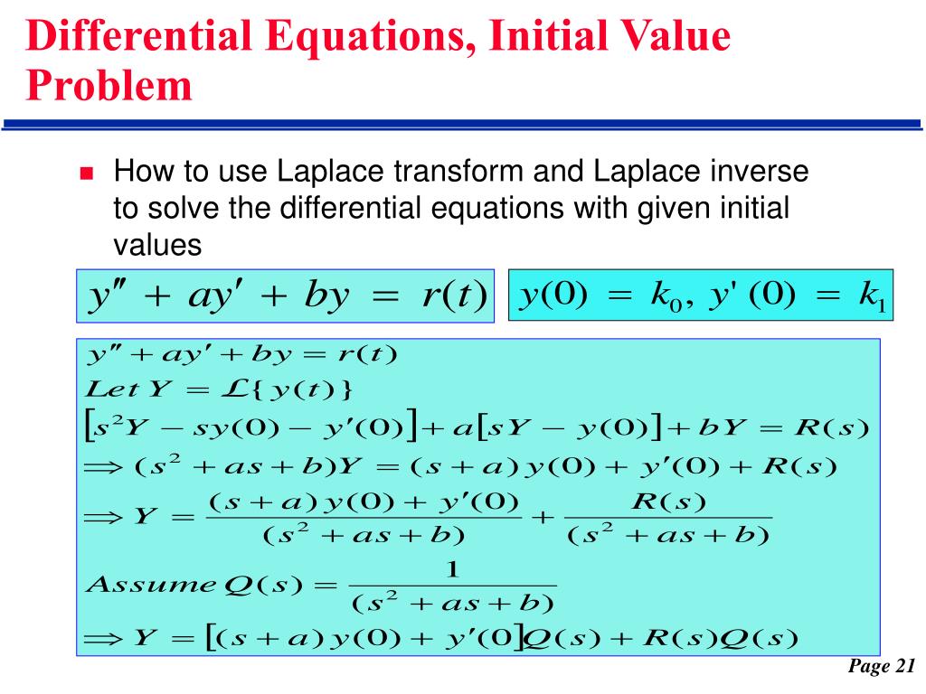 Ppt Chap 4 Laplace Transform Powerpoint Presentation Free Download Id