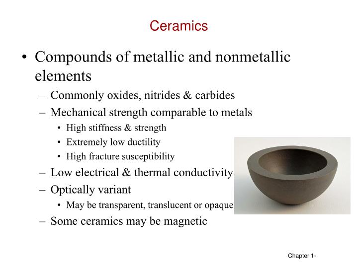 PPT CHEN 313 Materials Science and Engineering PowerPoint
