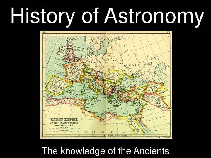 history of astronomy n.