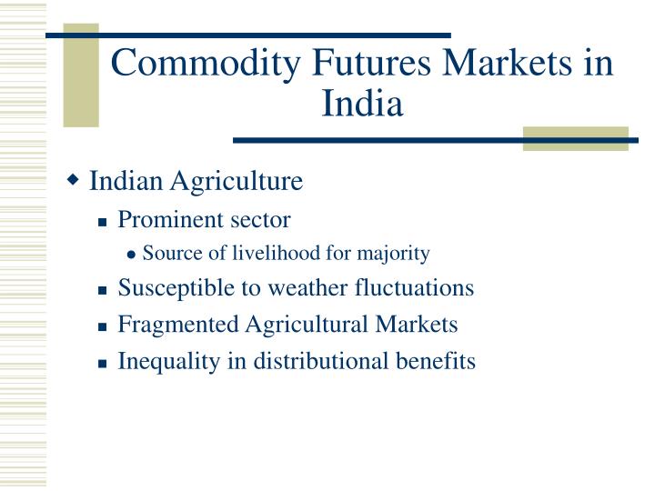 Futures and options trading in india ppt