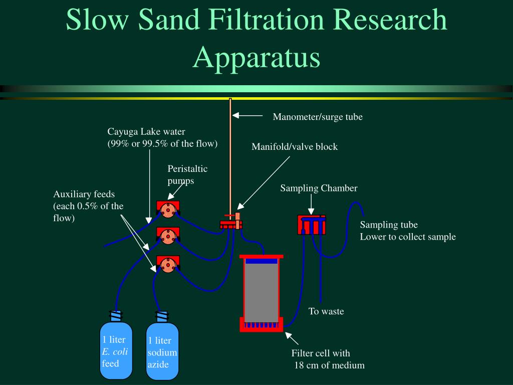 slow sand filtration process