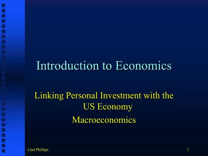 introduction to economics n.