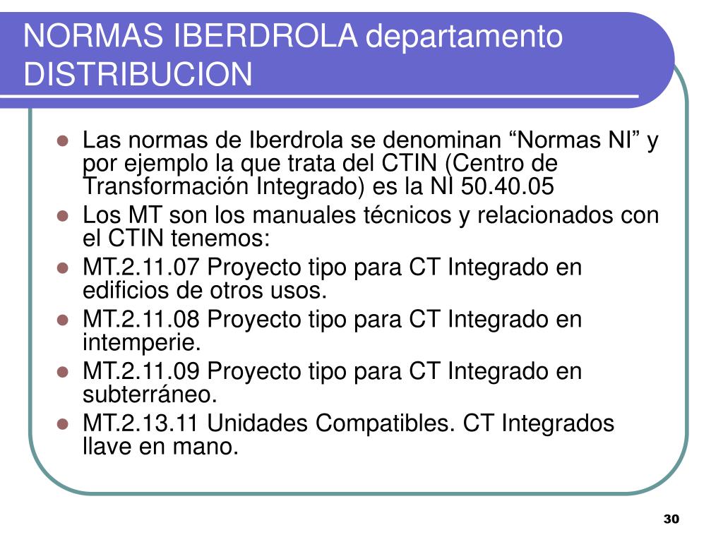 Normas iberdrola