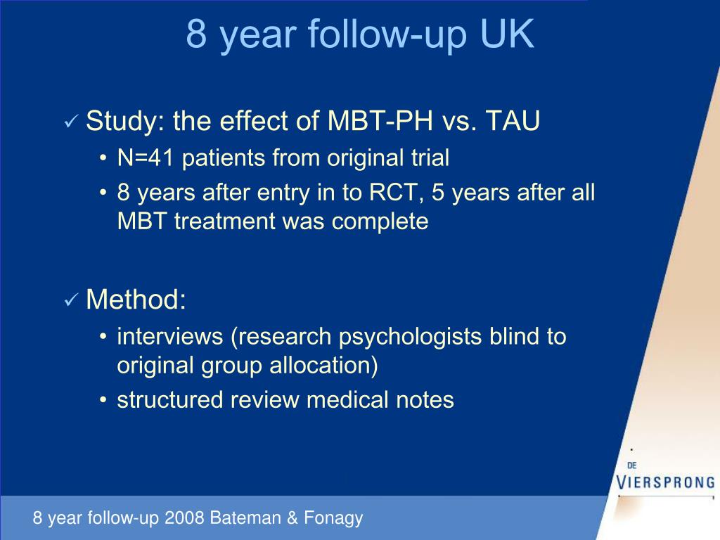 PPT - Mentalization-based Therapy: A summary of the evidence and new  developments PowerPoint Presentation - ID:80233