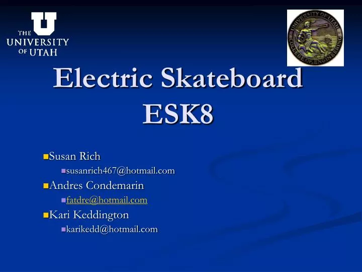 electric skateboard esk8 n.