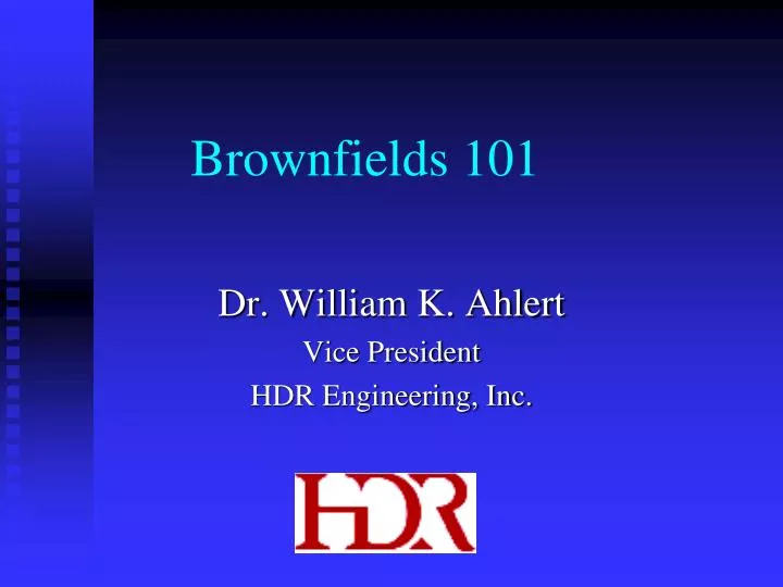 brownfields 101 n.