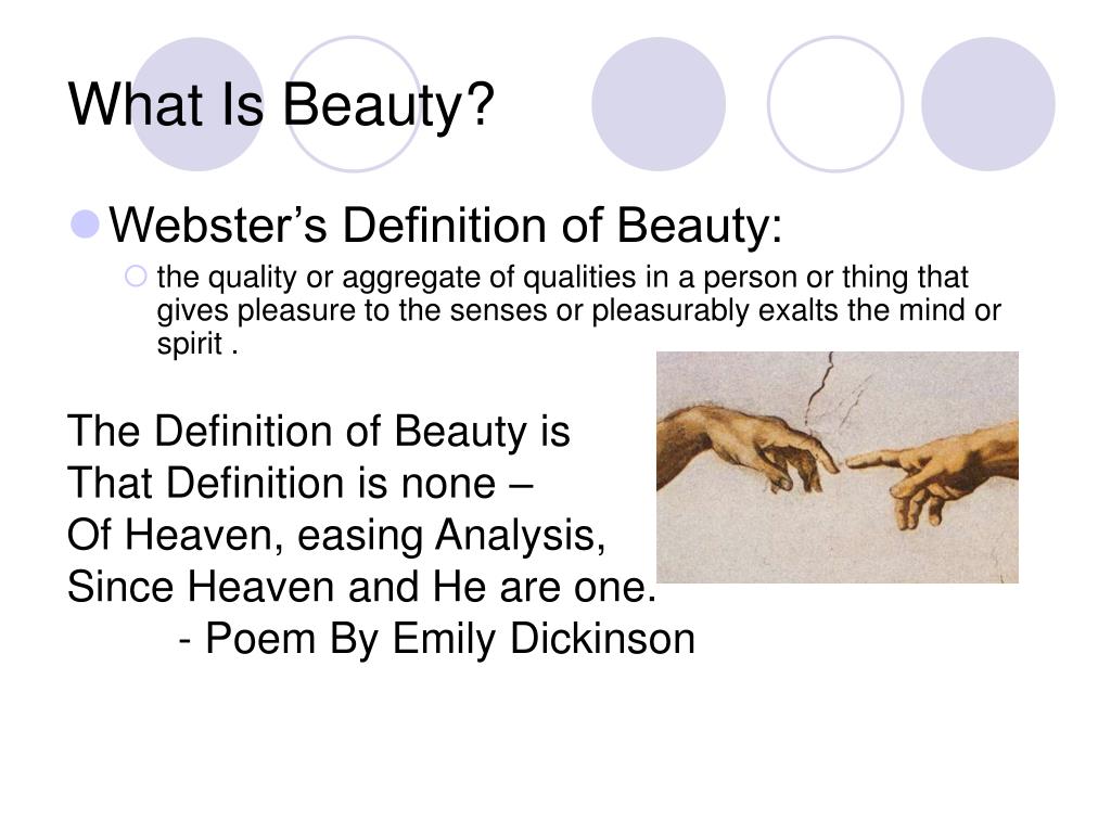 definition of beauty presentation