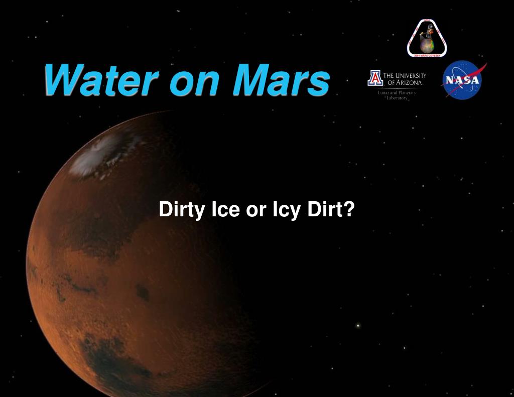 water on mars presentation