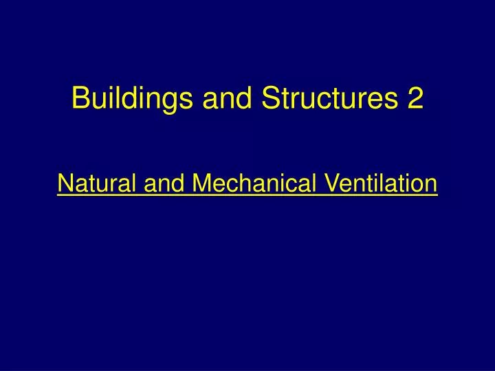 buildings and structures 2 n.