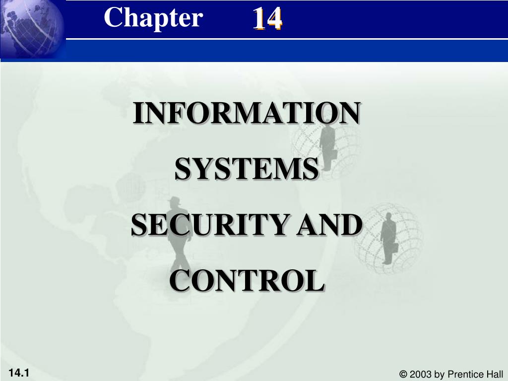 PPT INFORMATION SYSTEMS SECURITY AND CONTROL PowerPoint Presentation 