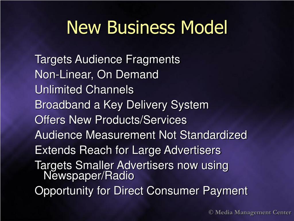 television business model