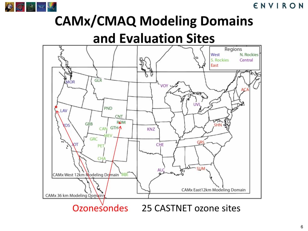 PPT Regional/Global Modeling of PRB Ozone Over the US PowerPoint