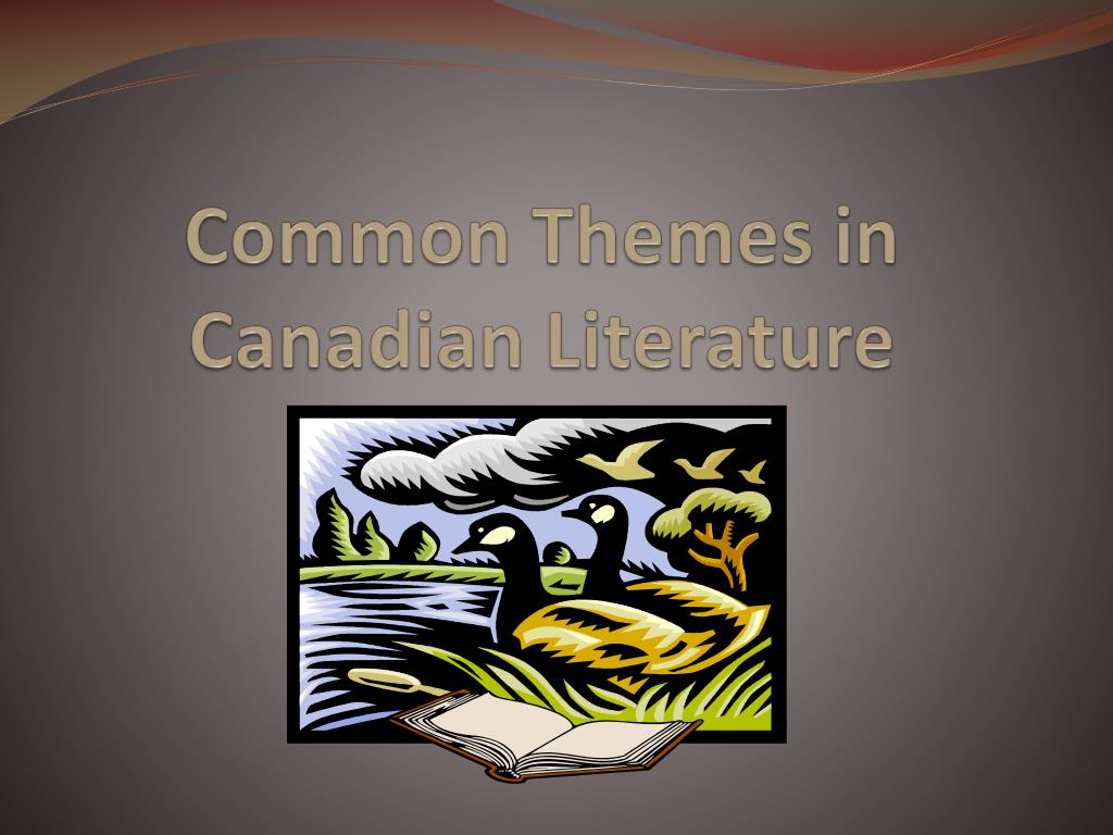 canadian literature essay topics