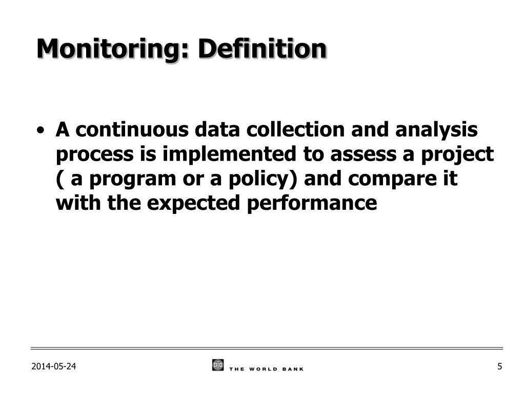 PPT - Module 2 – Monitoring and Evaluation Definitions PowerPoint  Presentation - ID:813961