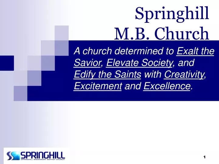 springhill m b church n.
