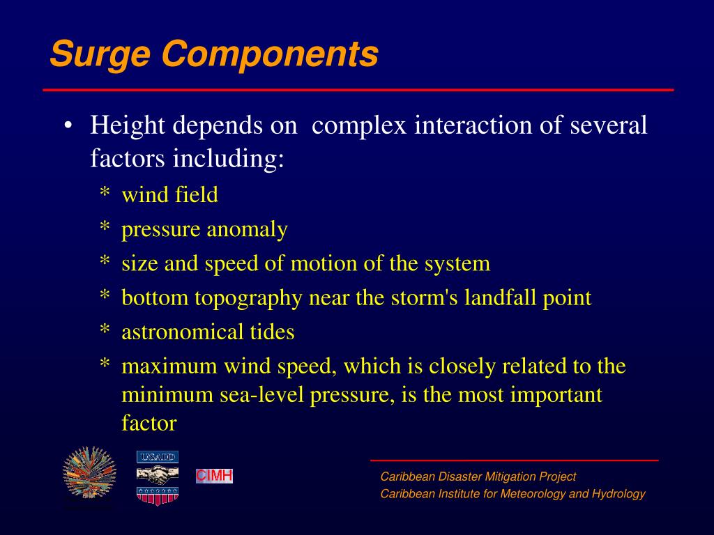 PPT - The Arbiter of Storms (TAOS) A tool for coastal vulnerability 