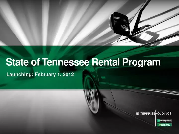state of tennessee rental program n.