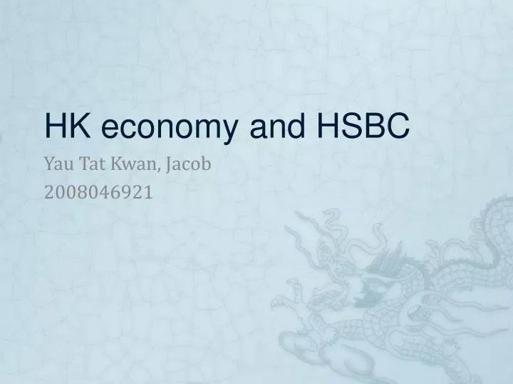 hk economy and hsbc n.