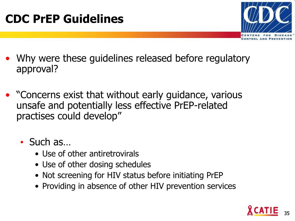PPT Preparing for preexposure prophylaxis (PrEP) to prevent HIV