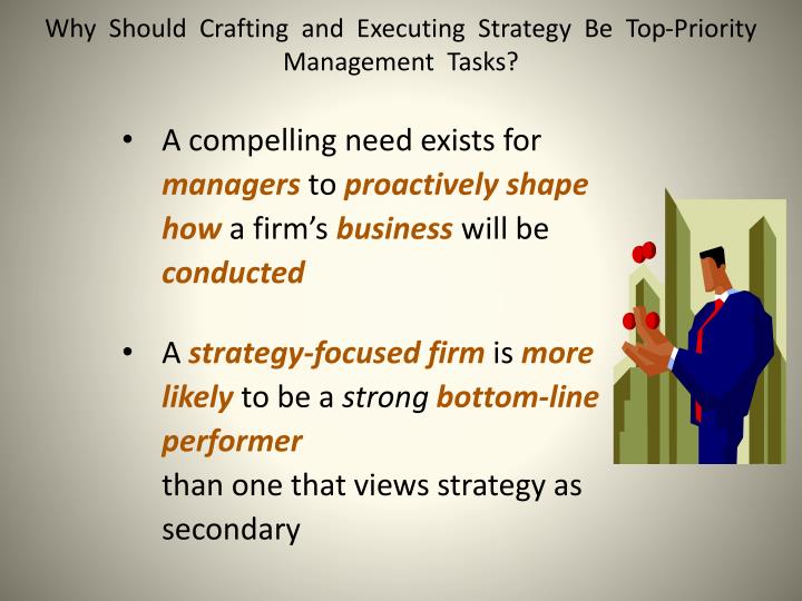 crafting and executing a strategic plan Table of contents for crafting and executing strategy : the quest for competitive advantage : concepts and cases / arthur a thompson, a j strickland, john e gamble, available from the library of congress. crafting and executing a strategic plan Table of contents for crafting and executing strategy : the quest for competitive advantage : concepts and cases / arthur a thompson, a j strickland, john e gamble, available from the library of congress.