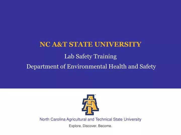 PPT NC A T STATE UNIVERSITY PowerPoint Presentation Free Download 