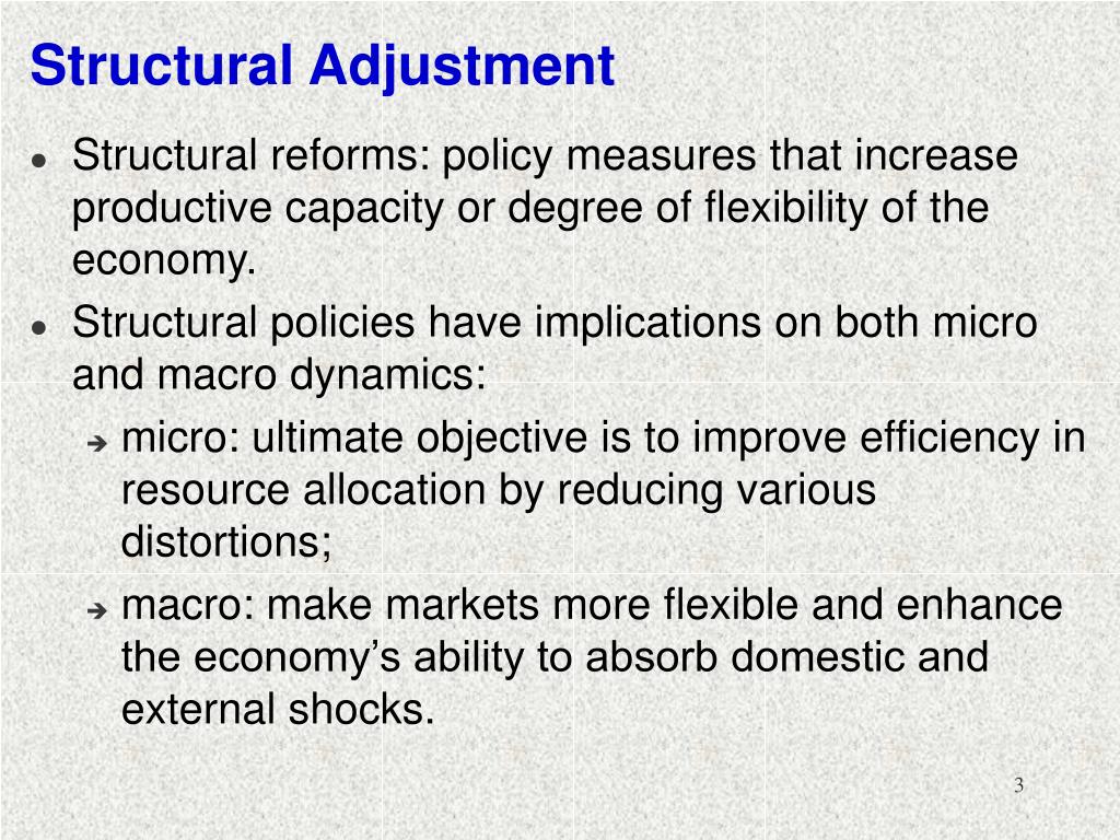 effects of the structural adjustment program