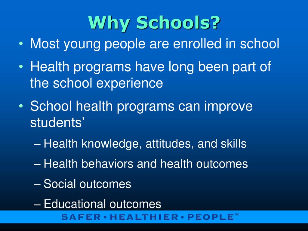 PPT - Promoting the Health of Young People Through Schools PowerPoint ...