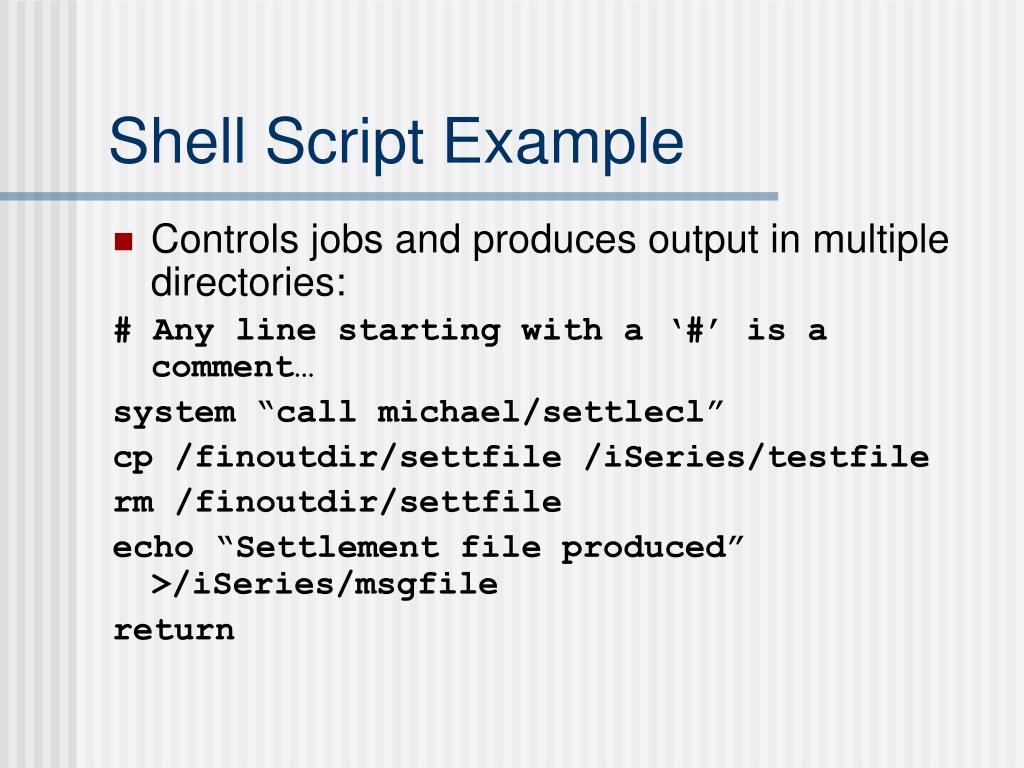 PPT - Michigan iSeries Technical Education Conference QShell and the ...
