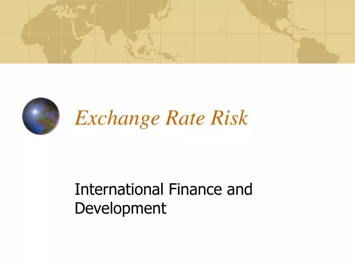 PPT Exchange Rate Risk PowerPoint Presentation ID818953