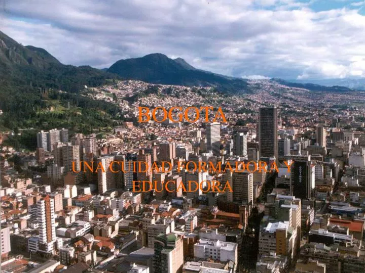 PPT BOGOTA PowerPoint Presentation, free download ID819473