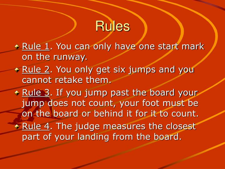 PPT Learning How to Long Jump PowerPoint Presentation ID819779