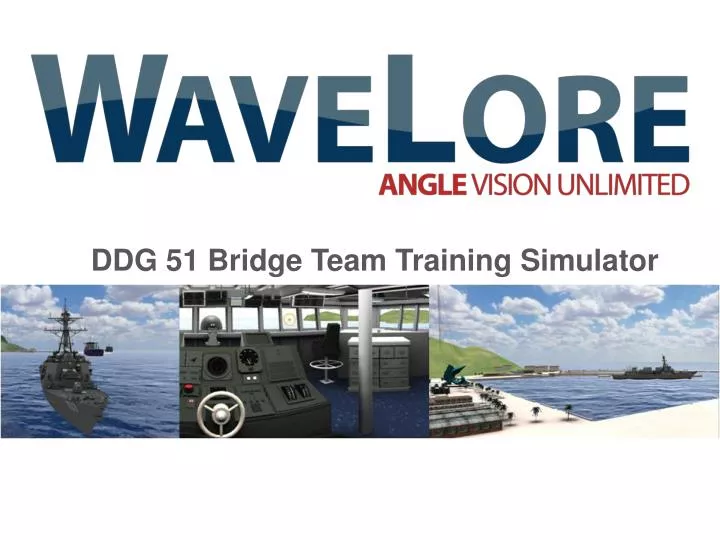 ddg 51 bridge team training simulator n.