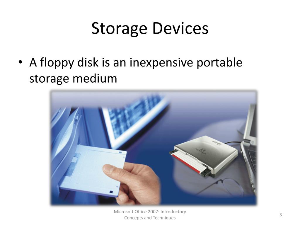 power point presentation on storage device