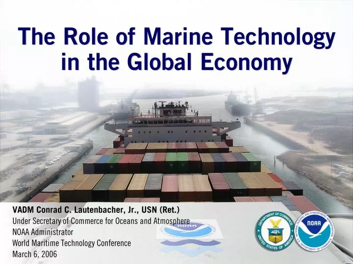 the role of marine technology in the global economy n.