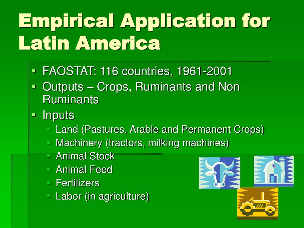 PPT - Productivity Growth in Agriculture in Latin America and the ...